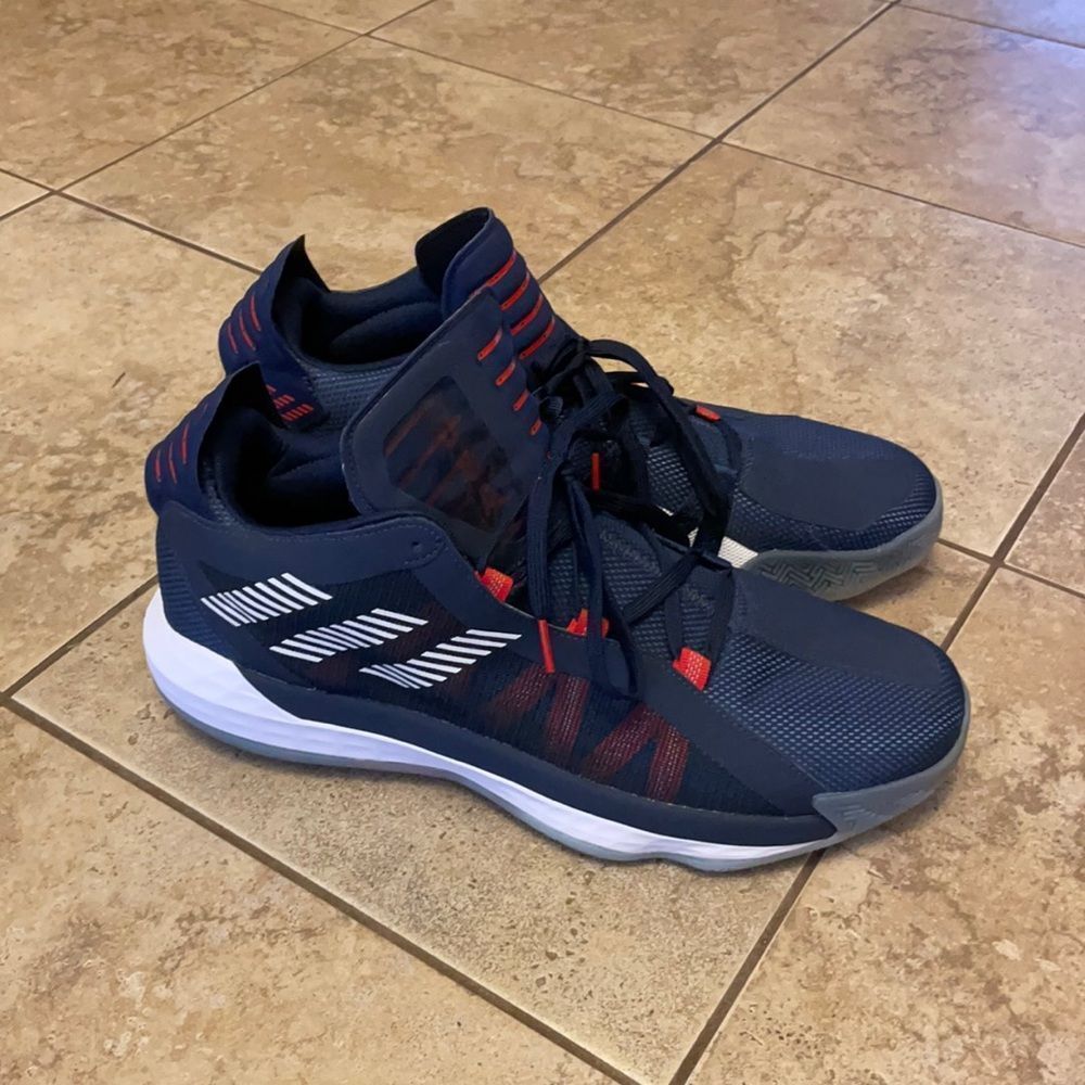 Adidas Men's Shoes - Dame 6 Team USA Shoes - Men's Size 14.5